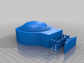 pantheon 3d printing 3d print model - Mito3D
