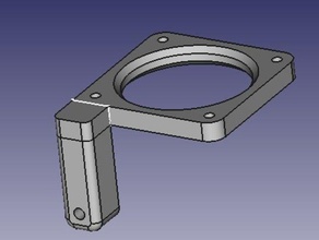 estrusore fan titolare 3d la stampante parti 3d print model - Mito3D