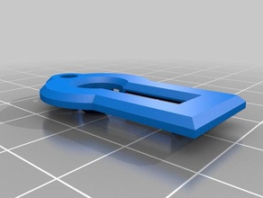 glow key hole finder household assistivetech dark 3d print model - Mito3D