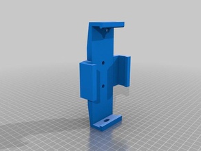 my customized ram mount phone clip mobile 3d print model - Mito3D