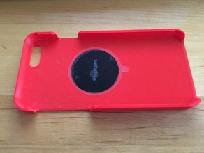 iphone 6 caso recorte spigen de ventilação ar placa suporte móveis 3d print model - Mito3D