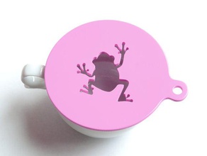 coffee stencils latte art template frog rose kitchen dining cooking 3d print model - Mito3D