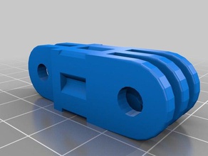 30mm go pro de la extensión cámara personalizado 3d print model - Mito3D