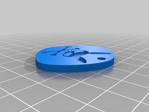 key ring coins badges keyring keys 3d print model - Mito3D