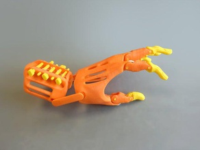 mão outros assistivetech prótese de vapor tvy 3d print model - Mito3D