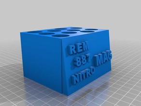 caixa de munição 3d impressão 3d print model - Mito3D