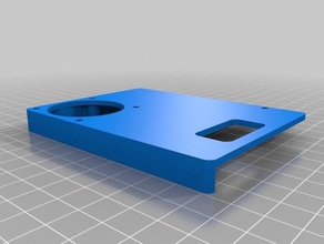 cr-7 pcb kapak soğutma fanı 3d yazıcı parçaları 3d print model - Mito3D