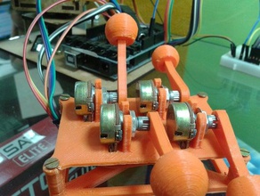 joystick-potentiometer 3d drucken 3d print model - Mito3D