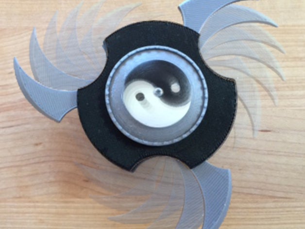 dişli kapağı açın yıldızı oyuncaklar oyunlar vites ninja shuriken 3D print model - Mito3D