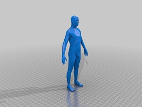 human toy toys games body model 3d print model - Mito3D