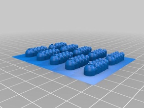 waterbear gummy bear 2 biología 3d print model - Mito3D