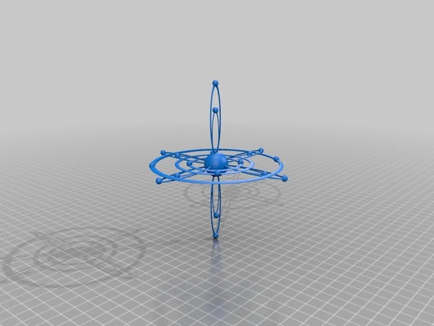 atom argon 18 physics astronomy 3D print model - Mito3D