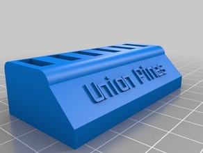 up usb holder computer customized 3d print model - Mito3D