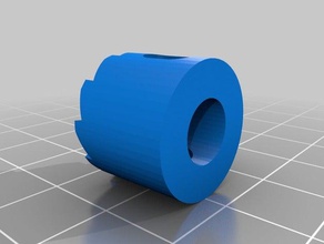 deslizamento da embreagem engrenagem t15 m1 diy módulo de elasticidade toth 3d print model - Mito3D