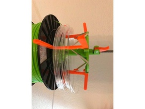 losen filament spool-Verbesserung basierend spool-Wandhalterung 3d Drucker - Zubehör klicken Sie auf Kombination filament-Halter lose-filament-Halter regelmäßige 3d print model - Mito3D