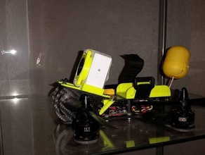 cp180fpv xiaomi yi montieren rc Fahrzeuge fpv Kamera mount racer 3d print model - Mito3D