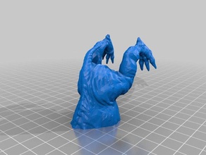 ghostbusters terror perro cortar la mitad criaturas gozer esculpir escultura usted gunna llamada 3d print model - Mito3D
