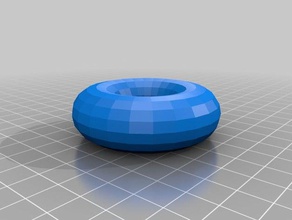 ball holster donut parts holder 3d print model - Mito3D