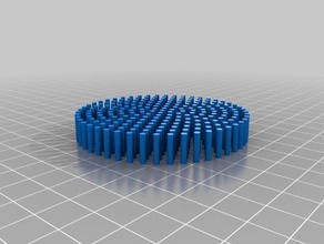 meine angepasste fan grid multi-Löcher-generator Teile 3d print model - Mito3D