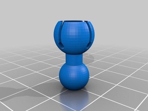 özelleştirilmiş ayarlanabilir topu ortak benim sahne 3d print model - Mito3D