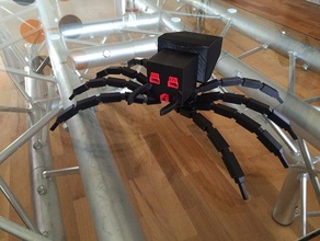 spider model based minecraft slime animals 3d print model - Mito3D
