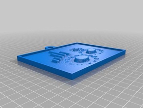 efficienza 2d art personalizzato 3d print model - Mito3D