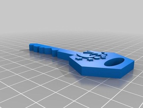 llave de etwinning 3d impresión 3d print model - Mito3D
