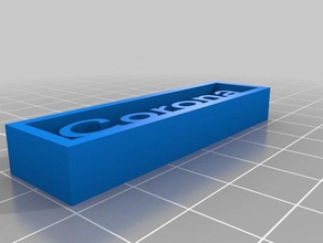 corona-v2 lernen angepasst 3d print model - Mito3D