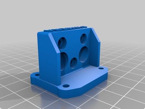 e3d chimère mont-d-bot de l'imprimante accessoires 3d print model - Mito3D