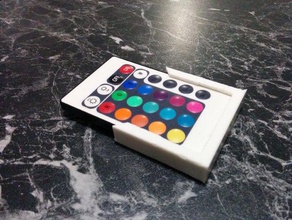 caixa de controle remoto tiras led organização 3d print model - Mito3D