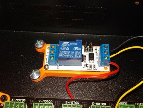 wanhao i3-relay-Regal 3d Drucker - Zubehör relais-platine montieren duplicator i3 3d print model - Mito3D