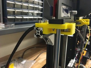 hictop prusa i3 lead screw guide wobbling mitigation 3d printer accessories 3d print model - Mito3D