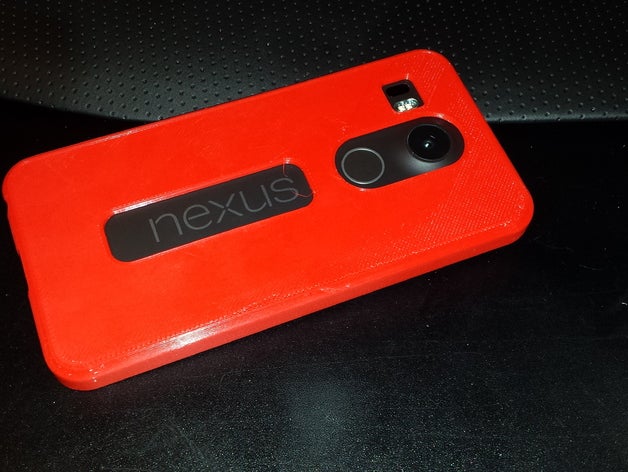 nexus 5x cas mobile téléphone 3D print model - Mito3D