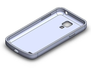samsung galaxy s4 mini covercase mobil telefon 3d print model - Mito3D