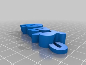 stacey organização personalizado 3d print model - Mito3D