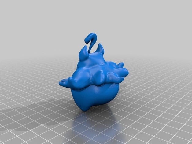 pumpkaboo 3d printing pokemon 3D print model - Mito3D