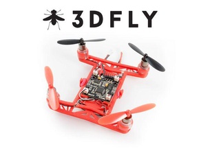 hovership 3dfly micro drone rc veículos 3d print model - Mito3D