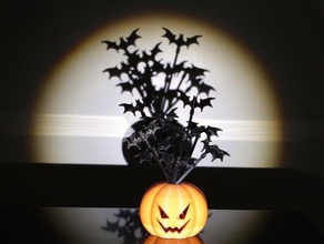 halloween Fledermaus-Renner Dekor Diffusor topper 3d print model - Mito3D
