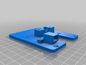 soporte para placa de pibot sensor 3d la impresora partes fabrikator 3d print model - Mito3D
