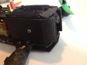 inclinare la fotocamera mount zmr 250 mini security cam rc veicoli 3d print model - Mito3D