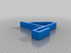 bracket 2nd monitor office 3d print model - Mito3D
