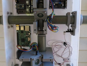 caso satnogs versão 2 do sistema de rastreamento via satélite engenharia rádio amador projeto caixa 3d print model - Mito3D