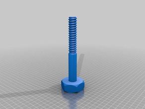 rigamajig tornillo de rueda v1 partes personalizado 3d print model - Mito3D