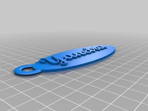 ys keychain accessories 3d print model - Mito3D