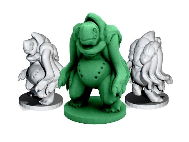 gorgan rastgele yabancı 18mm ölçek yaratıklar boardgame fantezi oyun miniwargaming canavar çokluevren rpg bilim kurgu scifi alanı masa üstü dokunaç wargame wayfarer 3D print model - Mito3D