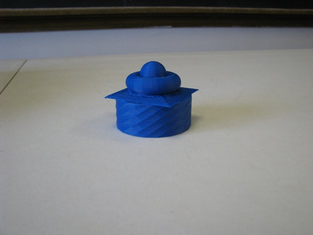 sinuoso caixa esculturas 3D print model - Mito3D