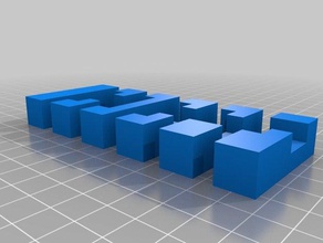 3d printed interlocking puzzle puzzles 3d print model - Mito3D