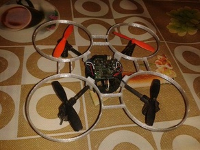 quadrocopter mini 3d drucken 3d print model - Mito3D
