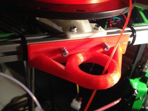 filamento guida 3d la stampante parti delta kossel spool 3d print model - Mito3D