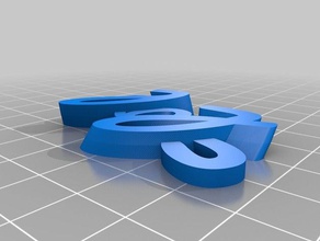loli Anahtarlık organizasyon özelleştirilmiş 3d print model - Mito3D